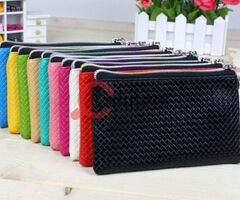 Womens Fashion Wristlet Wallet Lady Card Coin Cute Wallet Clutch Zipper Purse - Image 1