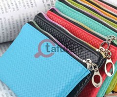 Womens Fashion Wristlet Wallet Lady Card Coin Cute Wallet Clutch Zipper Purse - Image 2