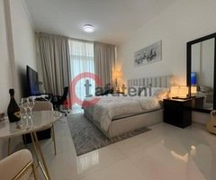 Fully Furnished Studio Apt in Damac Hills 1 for rent monthly - Image 1